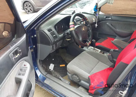 2004 Honda Civic Lx из США, поврежденный, VIN 2HGES16594H617120